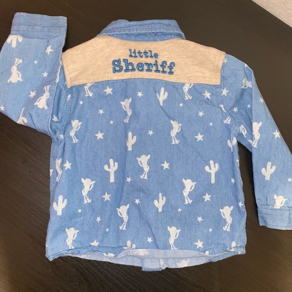 Disney Toy Story woody button up shirt - Picture 4 of 5